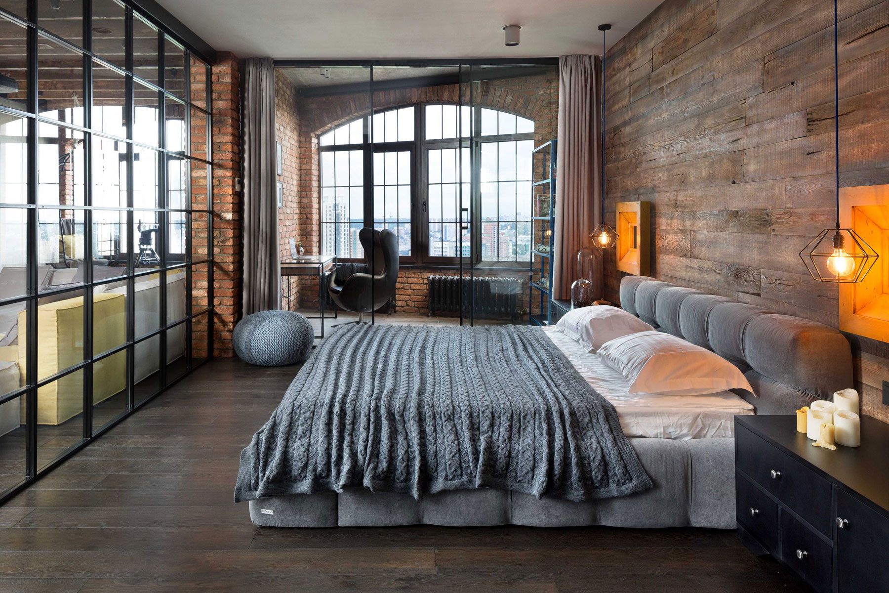 An Eclectic and Stylish Home with Industrial Elements in Kiev by MARTINarchitects (4)