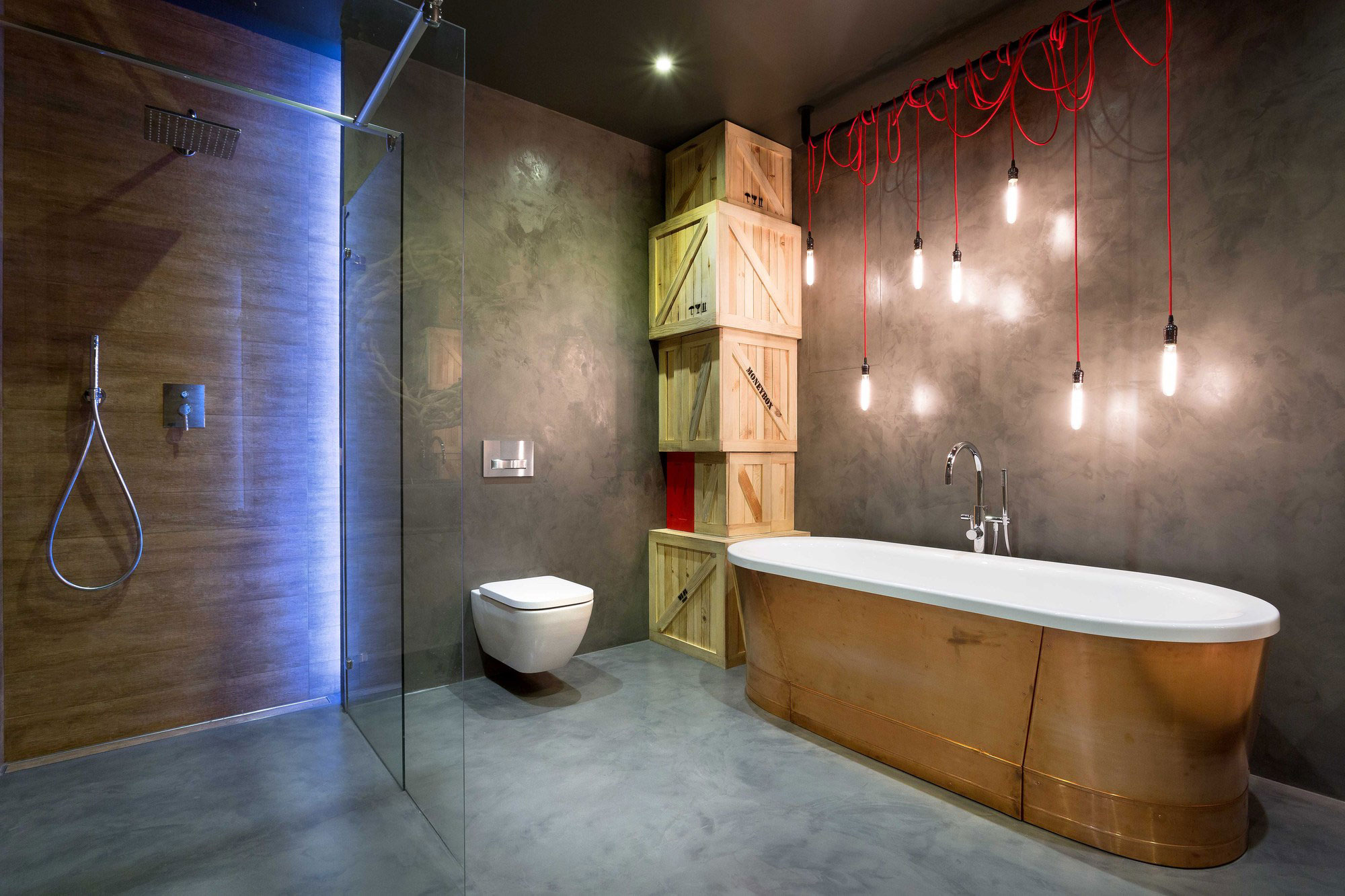 An Eclectic and Stylish Home with Industrial Elements in Kiev by MARTINarchitects (9)