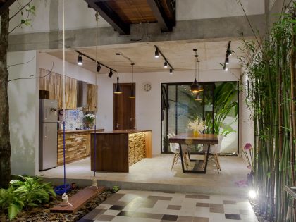 An Eco-Friendly and Comfortable Home with Contemporary Interiors in Ho Chi Minh City by I.House Architecture and Construction (18)