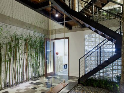 An Eco-Friendly and Comfortable Home with Contemporary Interiors in Ho Chi Minh City by I.House Architecture and Construction (20)