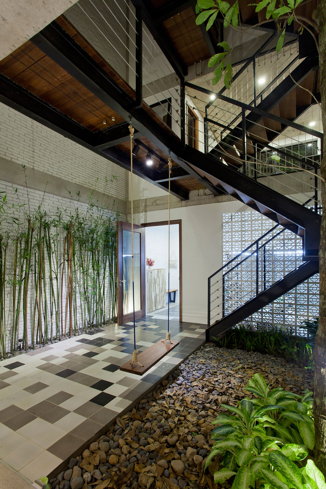 An Eco-Friendly and Comfortable Home with Contemporary Interiors in Ho Chi Minh City by I.House Architecture and Construction (20)