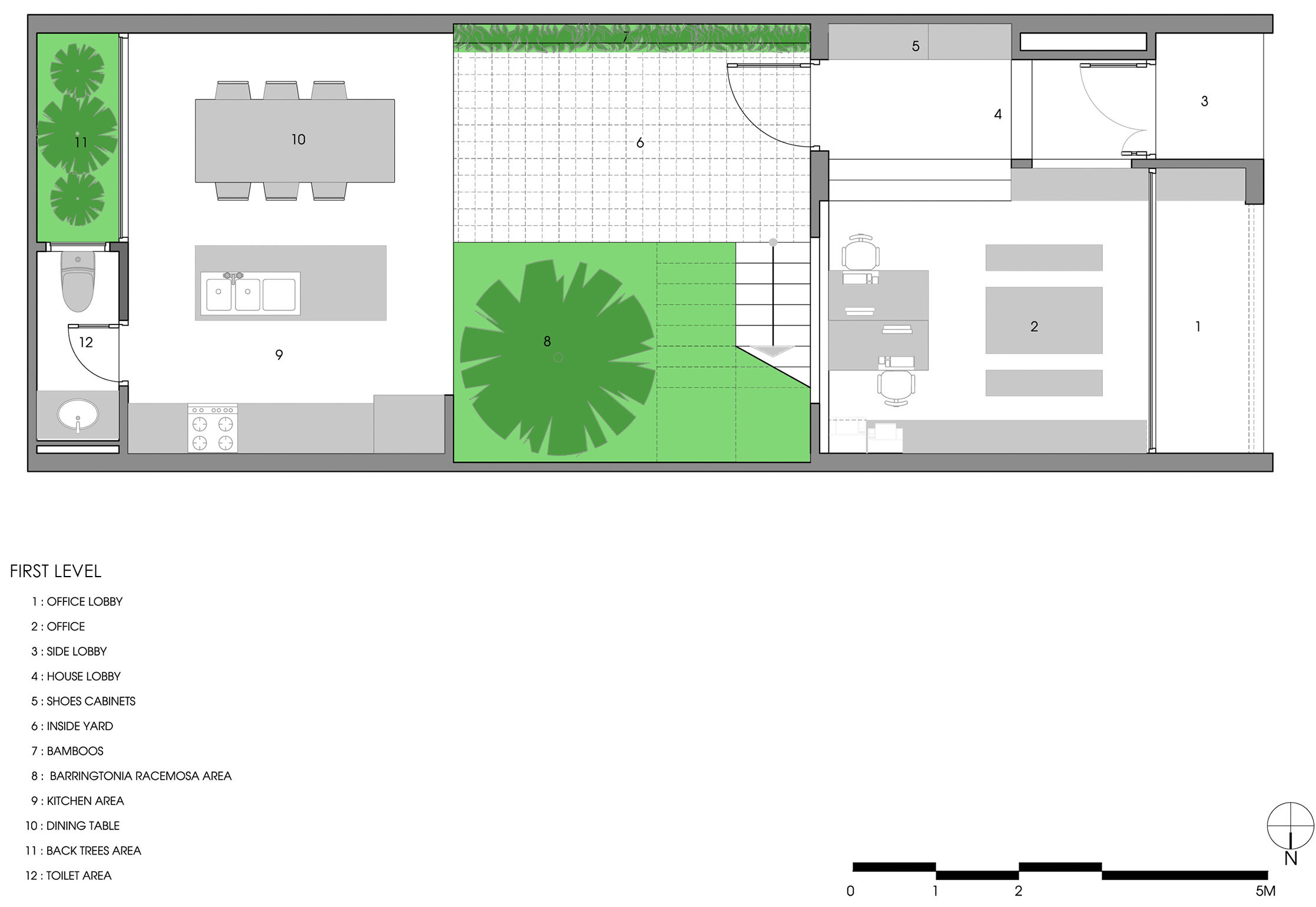 An Eco-Friendly and Comfortable Home with Contemporary Interiors in Ho Chi Minh City by I.House Architecture and Construction (21)