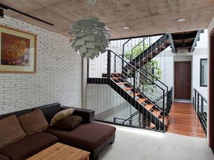 An Eco-Friendly and Comfortable Home with Contemporary Interiors in Ho Chi Minh City by I.House Architecture and Construction (5)
