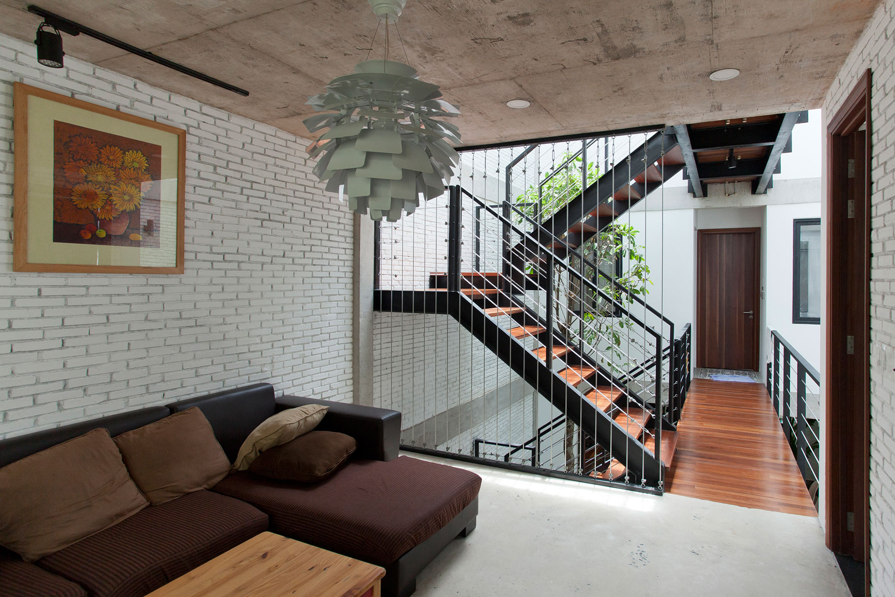 An Eco-Friendly and Comfortable Home with Contemporary Interiors in Ho Chi Minh City by I.House Architecture and Construction (5)