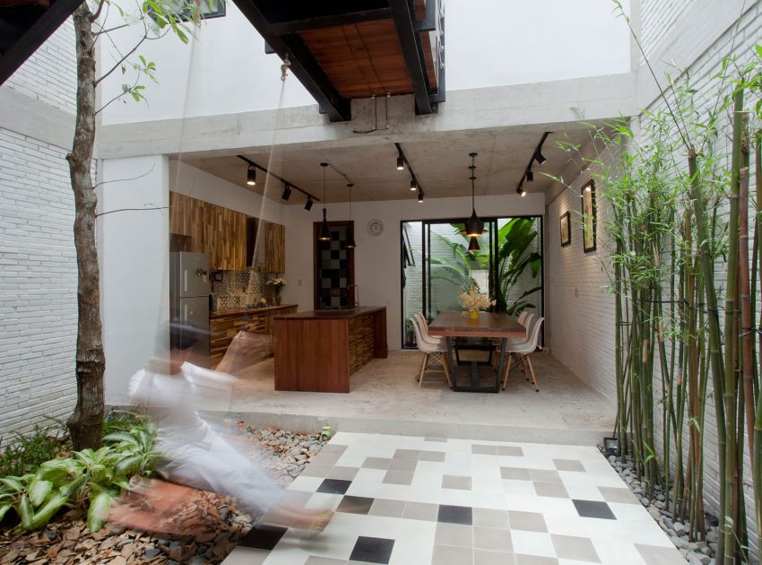 An Eco-Friendly and Comfortable Home with Contemporary Interiors in Ho Chi Minh City by I.House Architecture and Construction (8)