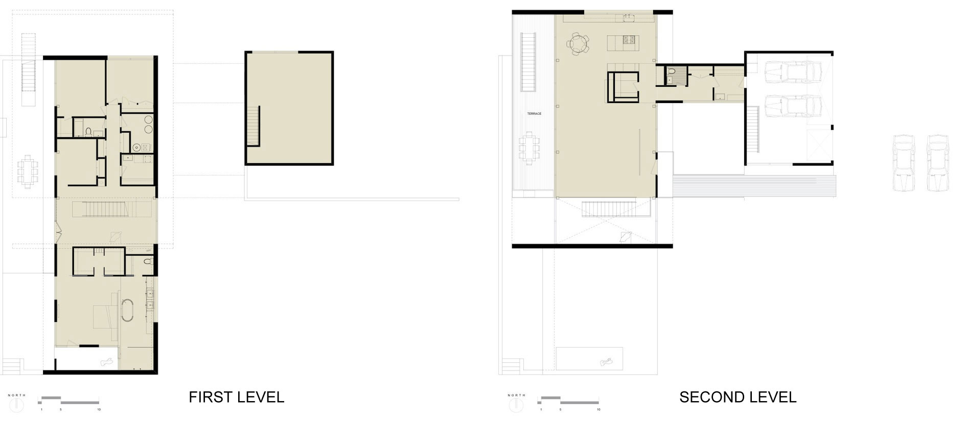 An Elegant Aluminium-Clad Home with Cantilevered Terrace in Wayne by Studio Dwell Architects (17)