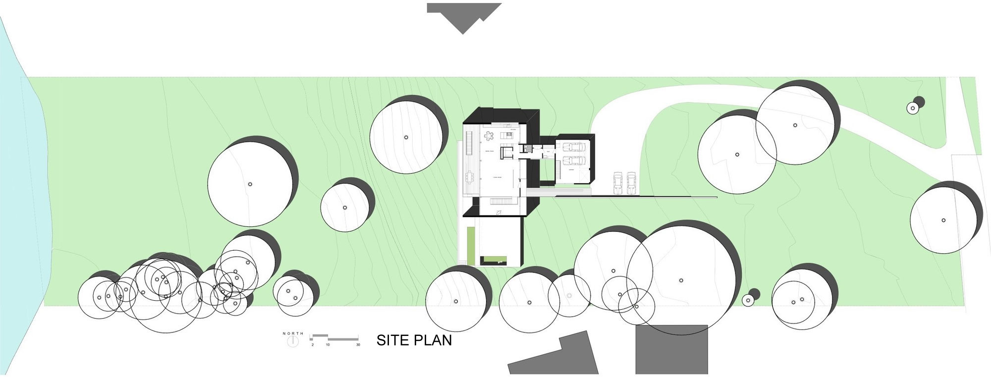 An Elegant Aluminium-Clad Home with Cantilevered Terrace in Wayne by Studio Dwell Architects (19)