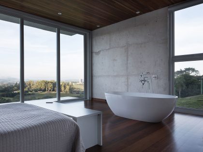 An Elegant Contemporary Home Built From White Concrete in Rio Grande do Sul by Boa Arquitetura (13)