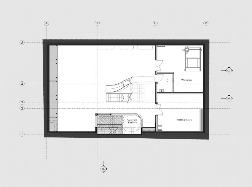 An Elegant Contemporary Home Made of Sculptural Weathering Steel in Kew, England by Piercy&Company (13)