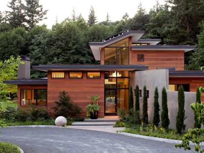 An Elegant Contemporary Home with Abundance of Natural Light for a Family of Five in Portland by Nathan Good Architects (11)