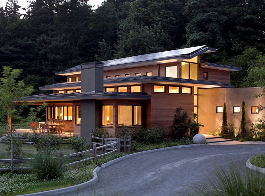 An Elegant Contemporary Home with Abundance of Natural Light for a Family of Five in Portland by Nathan Good Architects (12)