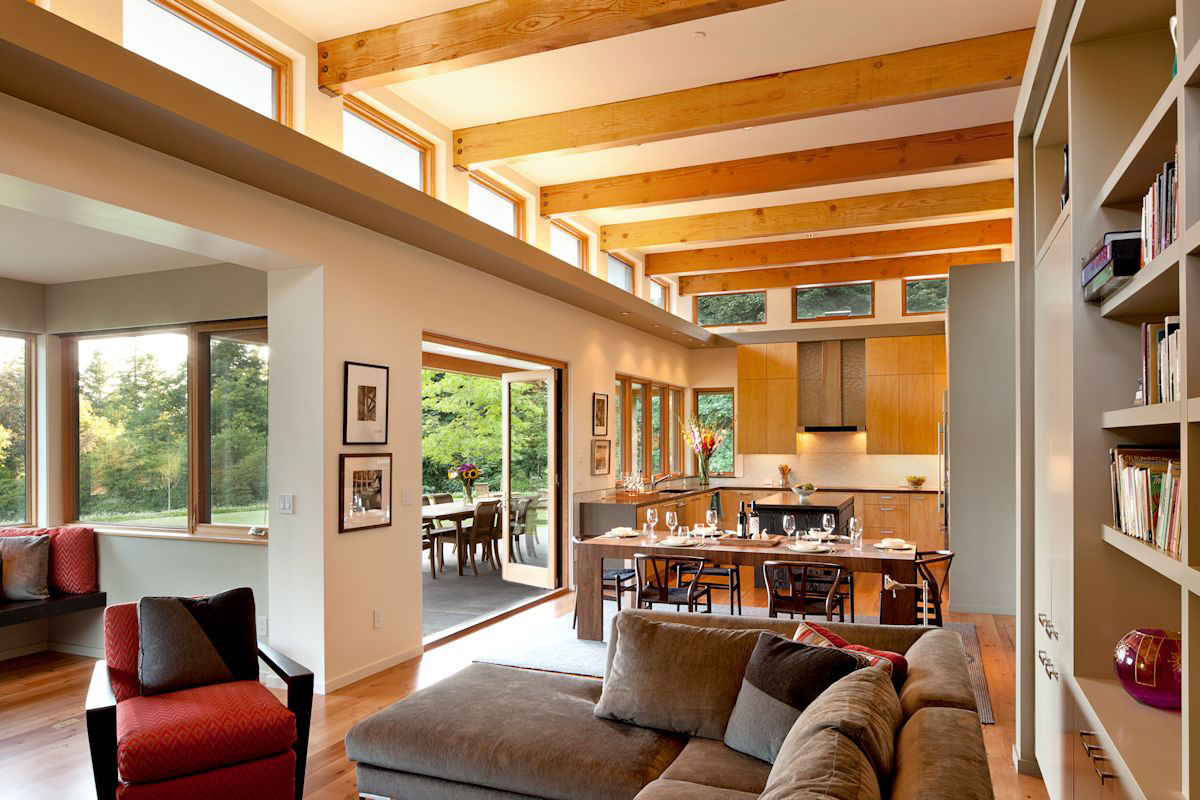 An Elegant Contemporary Home with Abundance of Natural Light for a Family of Five in Portland by Nathan Good Architects (5)