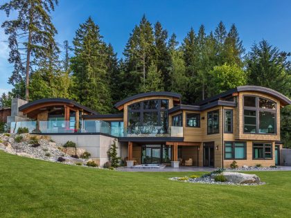 An Elegant Contemporary Home with Beautiful Terrace and Garden on Vancouver Island by Keith Baker Design (2)
