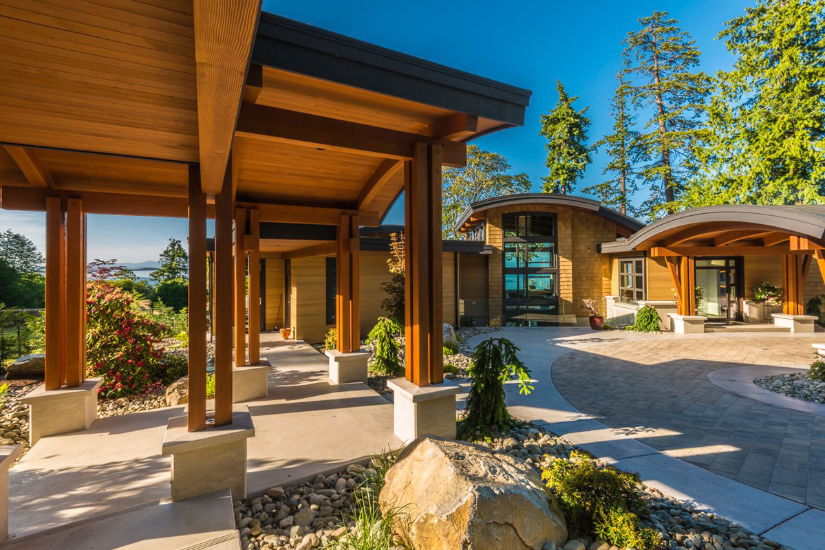 An Elegant Contemporary Home with Beautiful Terrace and Garden on Vancouver Island by Keith Baker Design (4)