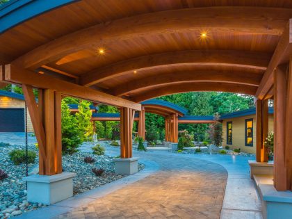 An Elegant Contemporary Home with Beautiful Terrace and Garden on Vancouver Island by Keith Baker Design (6)