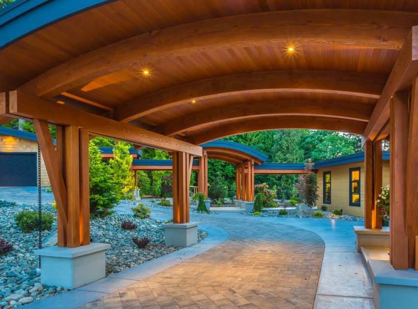 An Elegant Contemporary Home with Beautiful Terrace and Garden on Vancouver Island by Keith Baker Design (6)