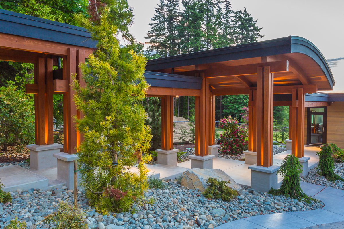 An Elegant Contemporary Home with Beautiful Terrace and Garden on Vancouver Island by Keith Baker Design (8)