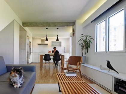 An Elegant Contemporary Home with Lots of White in Vigo, Spain