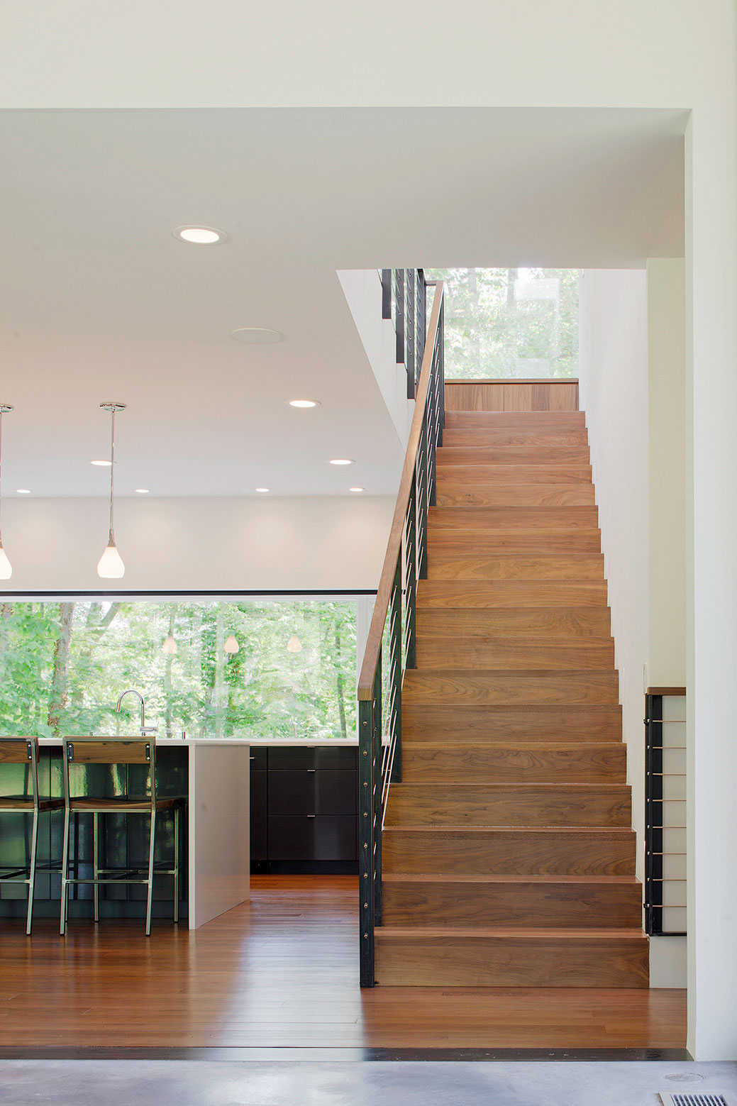An Elegant Contemporary Home with Minimalist Interiors in Raleigh by In Situ Studio (9)