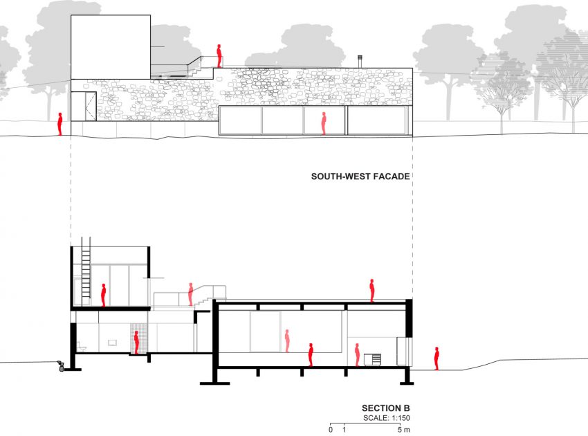 An Elegant Contemporary Home with Pivoting Glass Walls in Tepoztlán, Mexico by EDAA – Estrategias para el Desarrollo de Arquitectura (20)