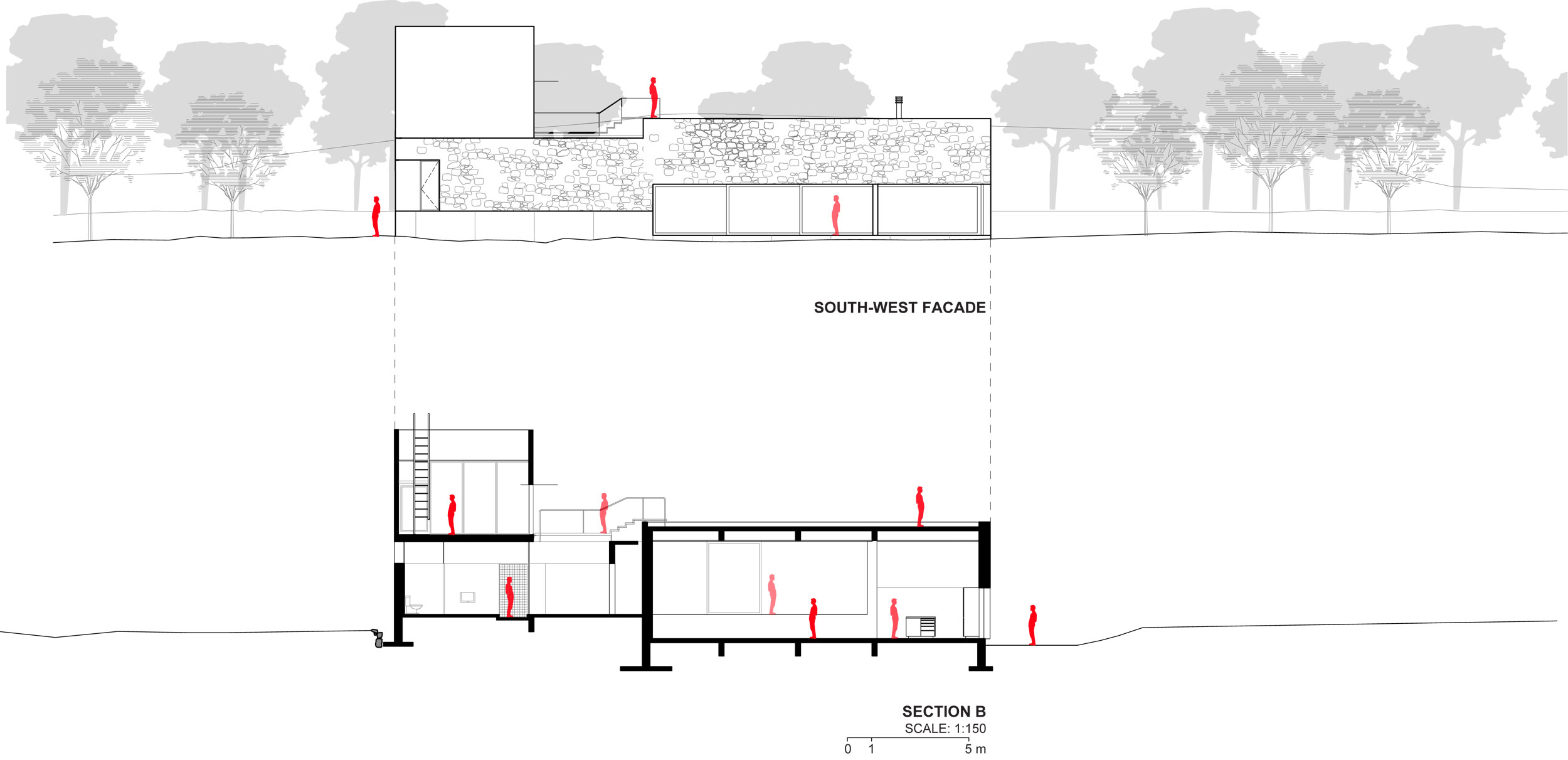 An Elegant Contemporary Home with Pivoting Glass Walls in Tepoztlán, Mexico by EDAA – Estrategias para el Desarrollo de Arquitectura (20)