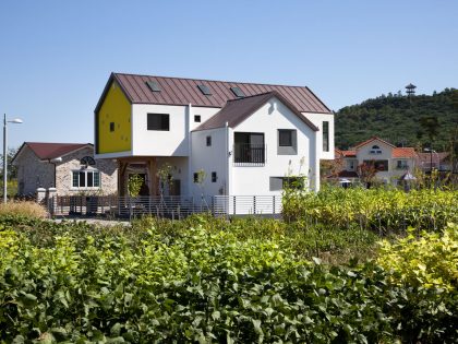 An Elegant Contemporary Home with Playful Interiors in Jeollabuk-do, South Korea