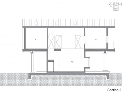 An Elegant Contemporary Home with Playful Interiors in Jeollabuk-do, South Korea by KDDH architects (29)