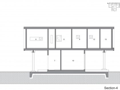 An Elegant Contemporary Home with Playful Interiors in Jeollabuk-do, South Korea by KDDH architects (31)