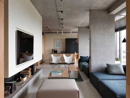 An Elegant Contemporary Penthouse with Exquisite Interiors in Kiev by Olga Akulova Design (11)