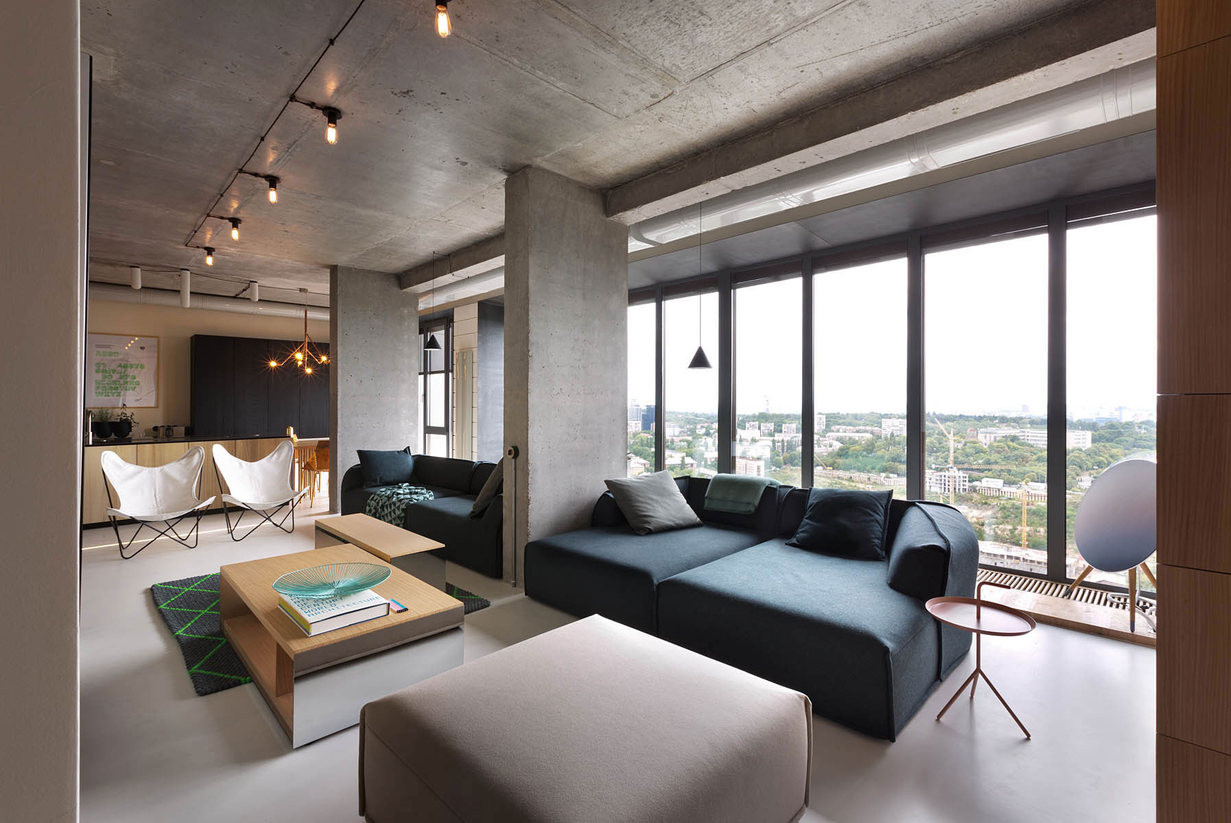 An Elegant Contemporary Penthouse with Exquisite Interiors in Kiev by Olga Akulova Design (12)