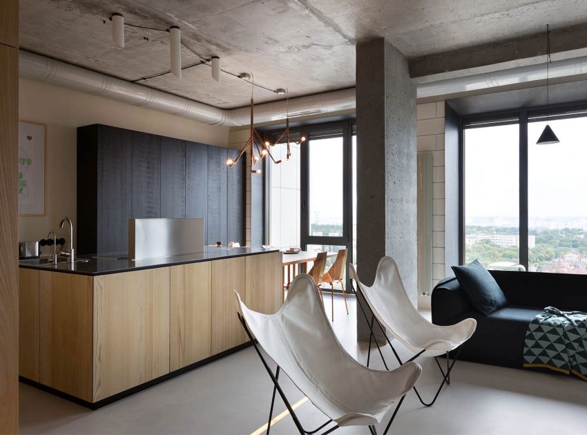 An Elegant Contemporary Penthouse with Exquisite Interiors in Kiev by Olga Akulova Design (13)