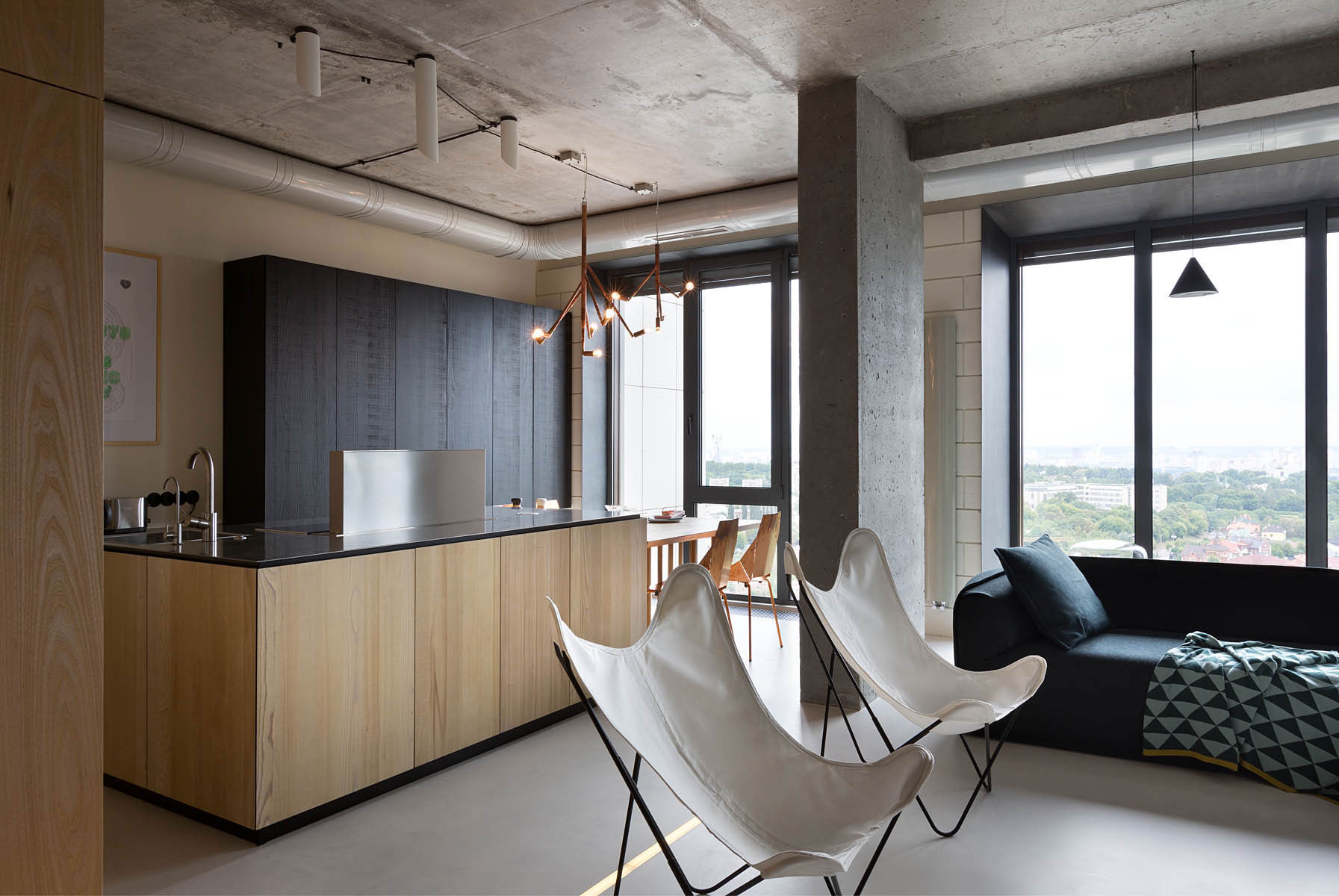 An Elegant Contemporary Penthouse with Exquisite Interiors in Kiev by Olga Akulova Design (13)