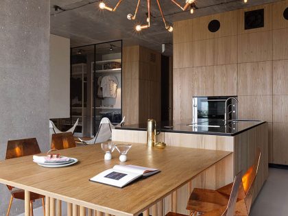 An Elegant Contemporary Penthouse with Exquisite Interiors in Kiev by Olga Akulova Design (16)
