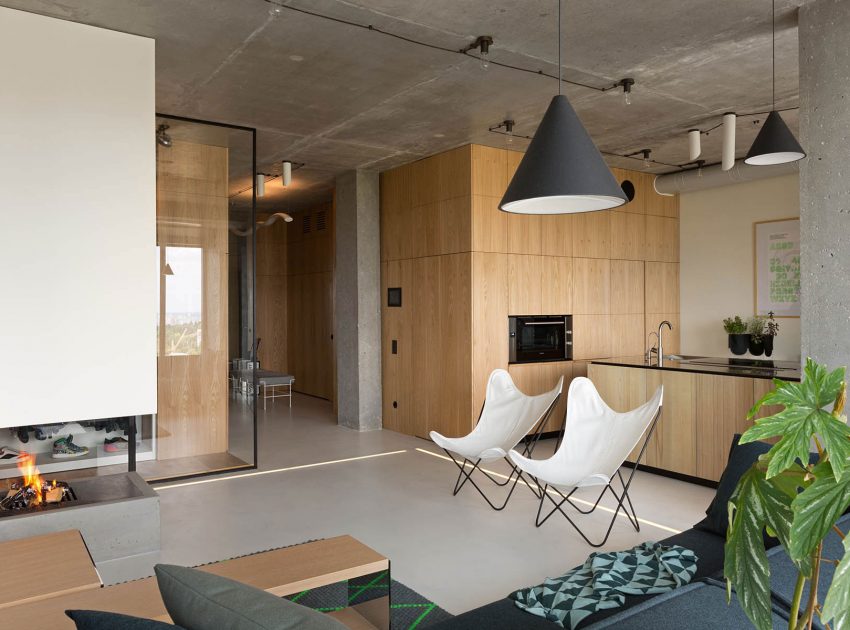 An Elegant Contemporary Penthouse with Exquisite Interiors in Kiev by Olga Akulova Design (2)