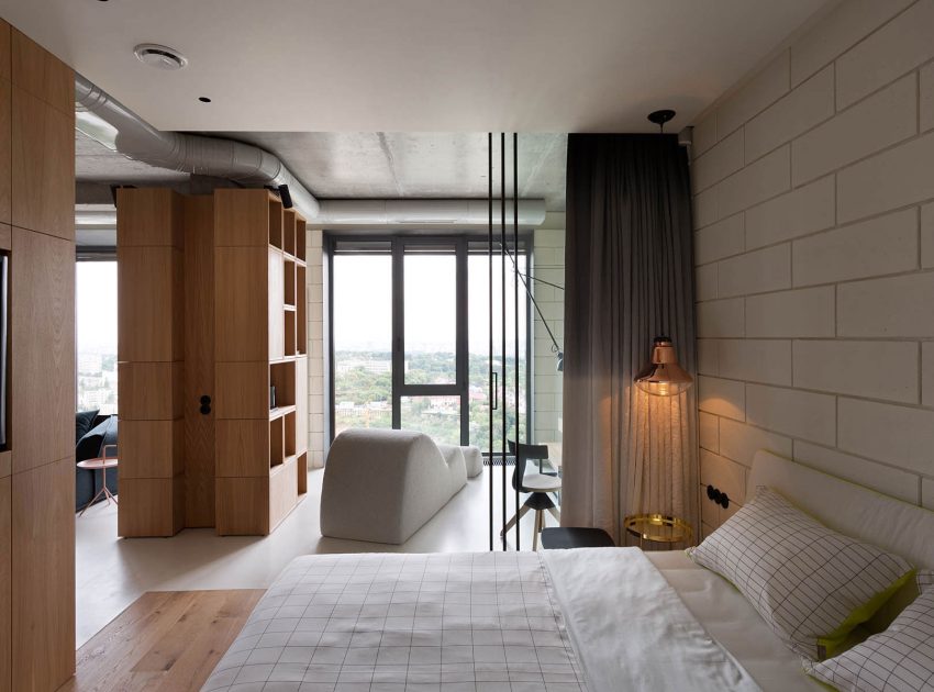 An Elegant Contemporary Penthouse with Exquisite Interiors in Kiev by Olga Akulova Design (21)