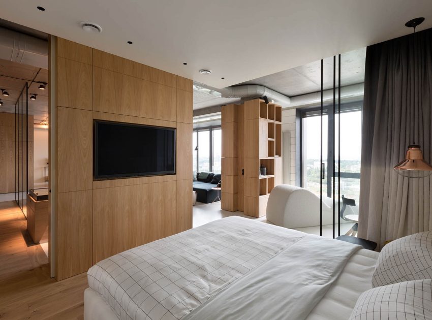 An Elegant Contemporary Penthouse with Exquisite Interiors in Kiev by Olga Akulova Design (22)