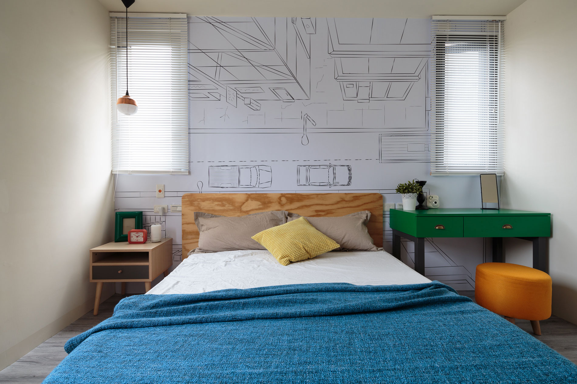 An Elegant Marvel Heroes Themed House with Comfortable and Industrial Style in Tainan City, Taiwan by House Design Studio (27)