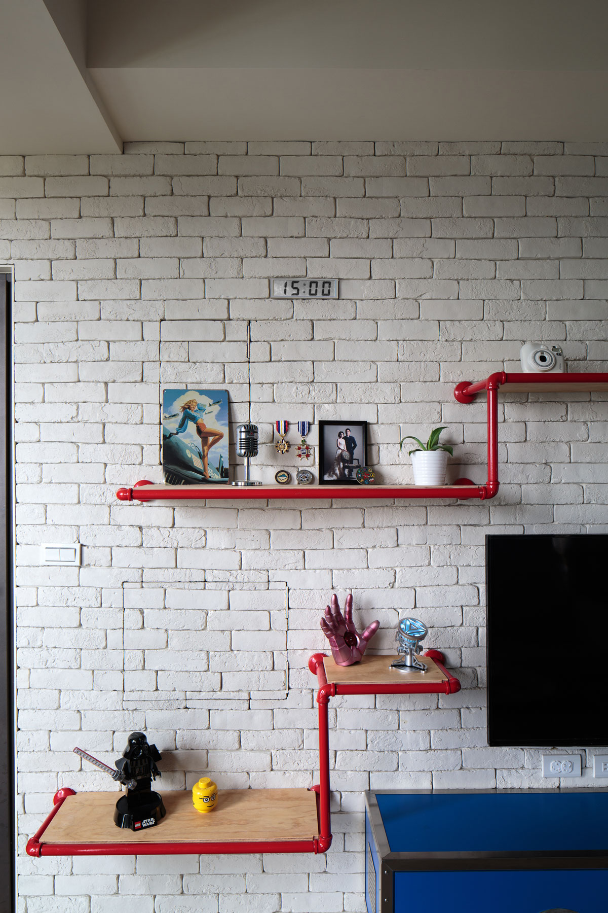 An Elegant Marvel Heroes Themed House with Comfortable and Industrial Style in Tainan City, Taiwan by House Design Studio (9)