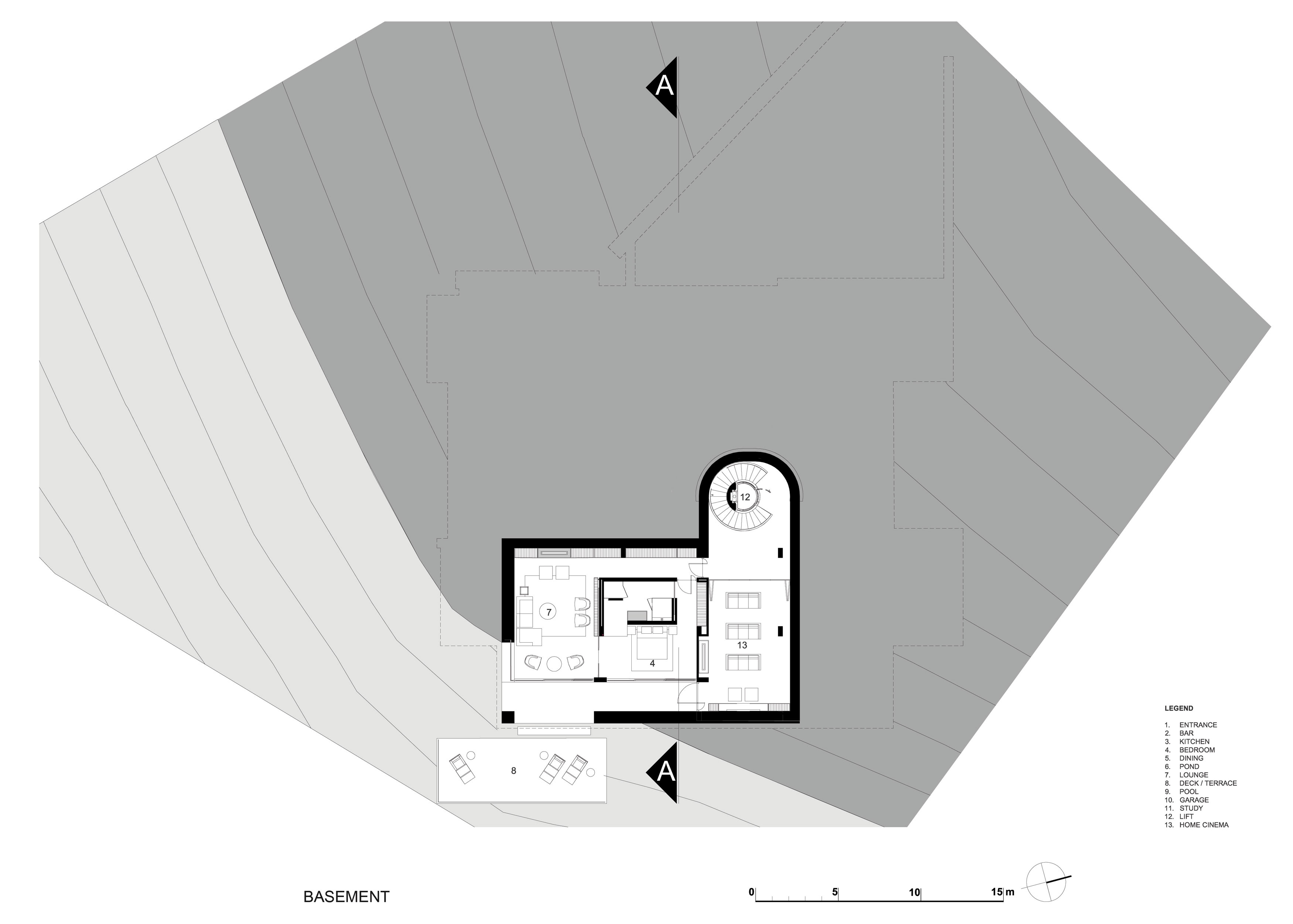 An Elegant Modern Cliff House with Breathtaking Sea Views in Knysna, South Africa by SAOTA and Antoni Associates (18)