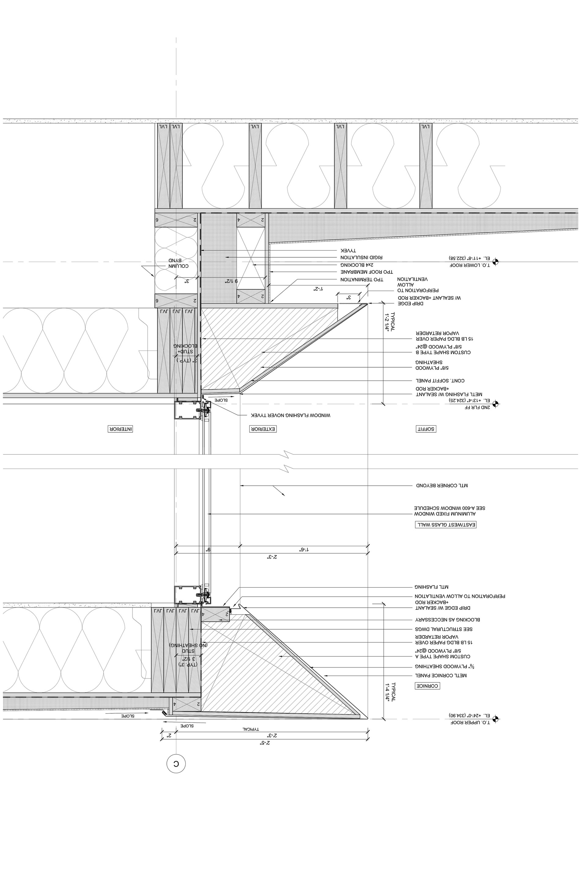 An Elegant Modern Family House Composed of Three Volumetric Elements in McLean by Höweler + Yoon Architecture (23)