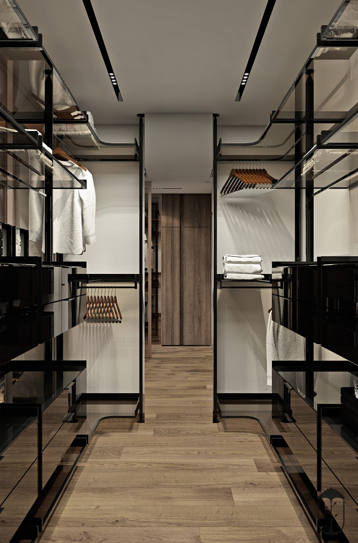 An Elegant Modern Home with White Decor and Purple Accents in Kiev, Ukraine by U-Style (18)