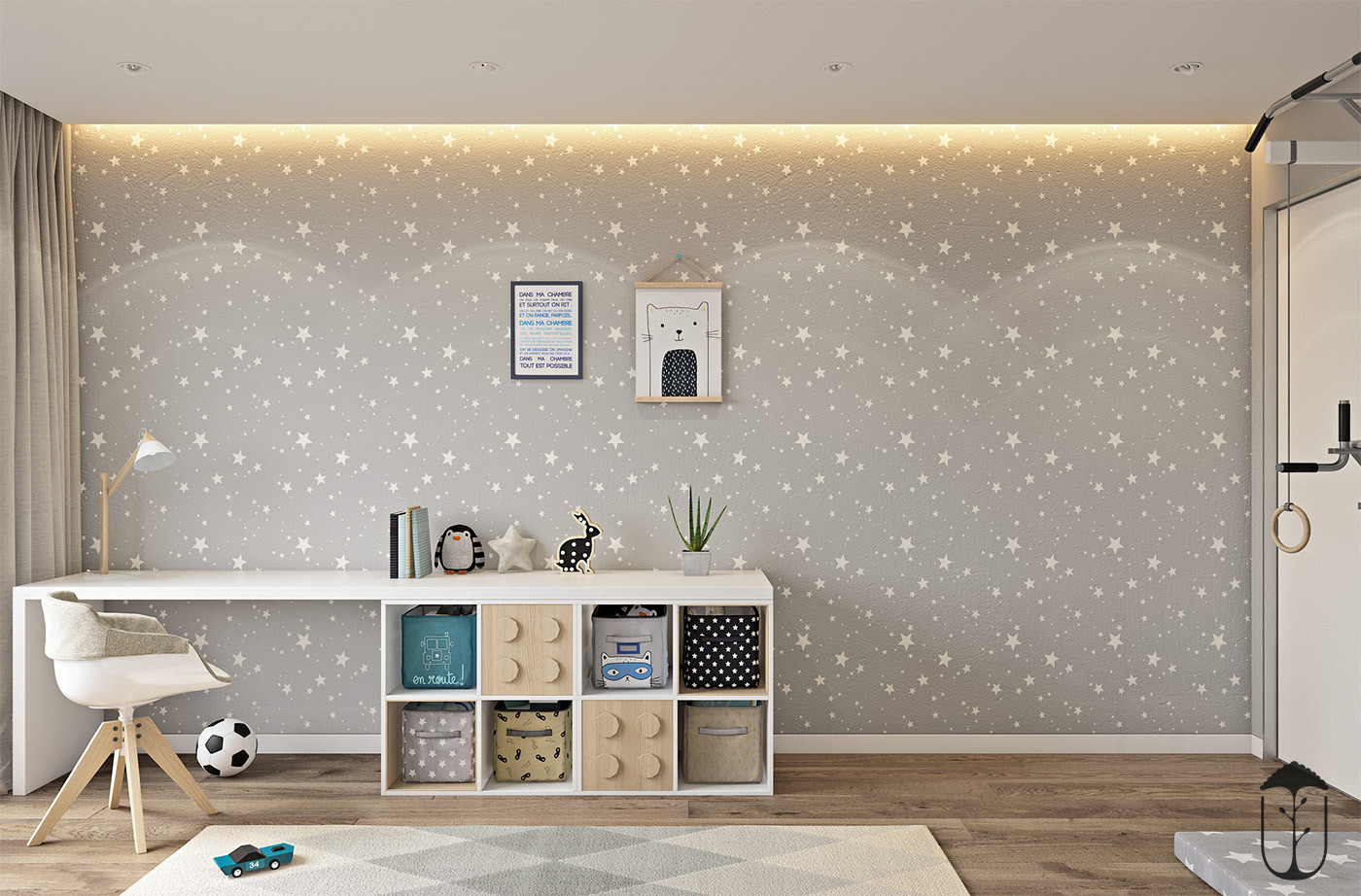 An Elegant Modern Home with White Decor and Purple Accents in Kiev, Ukraine by U-Style (20)