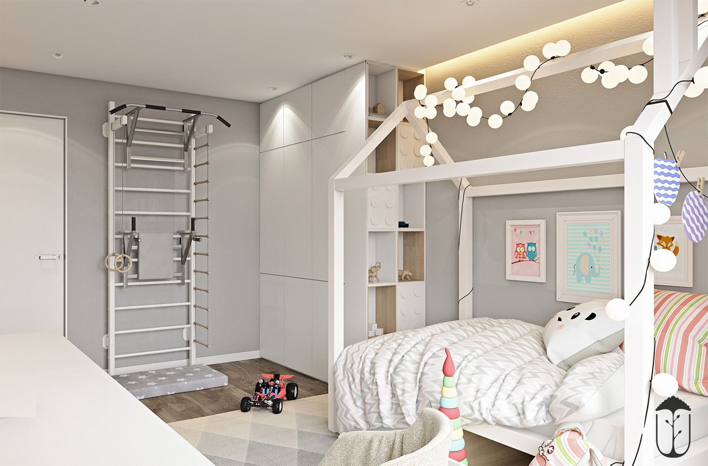 An Elegant Modern Home with White Decor and Purple Accents in Kiev, Ukraine by U-Style (24)