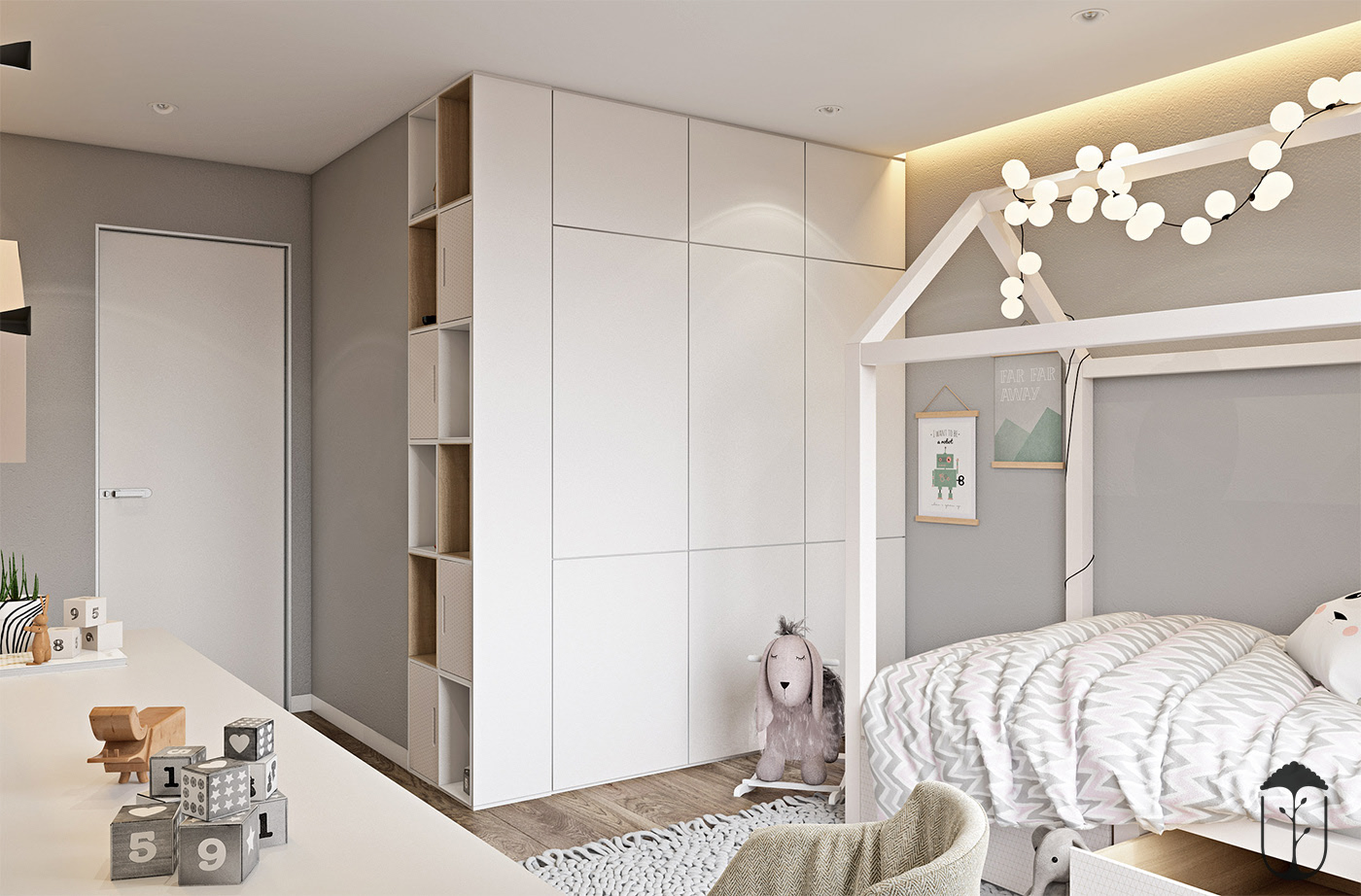 An Elegant Modern Home with White Decor and Purple Accents in Kiev, Ukraine by U-Style (28)