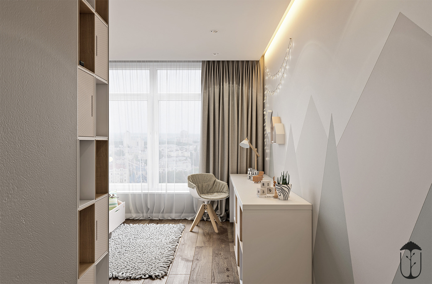 An Elegant Modern Home with White Decor and Purple Accents in Kiev, Ukraine by U-Style (30)