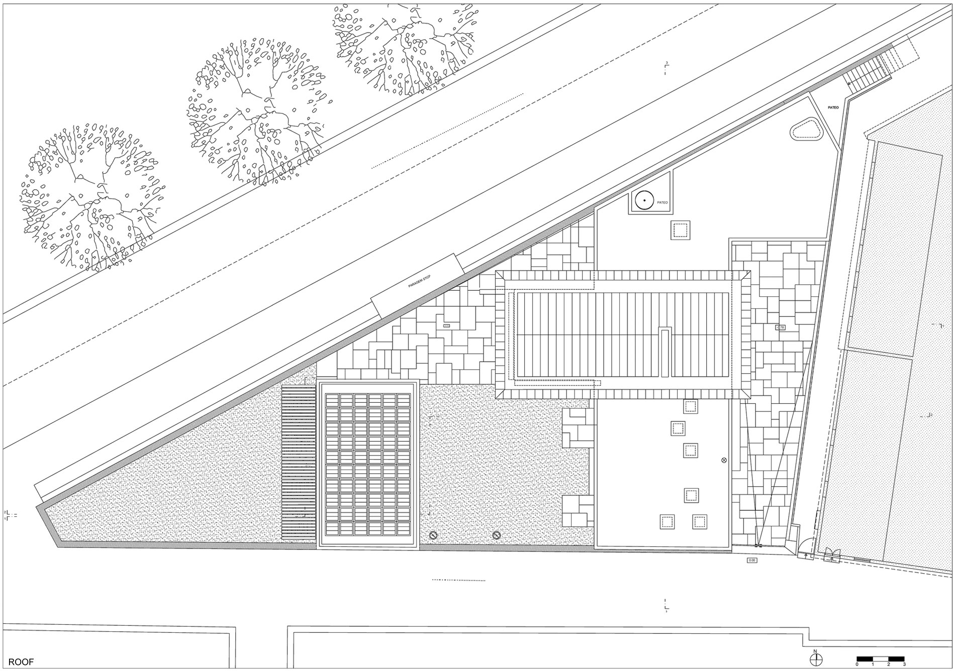 An Elegant Modern House with Courtyards and Pool Flanked by Stone Walls in Porto, Portugal by Sérgio Koch (17)