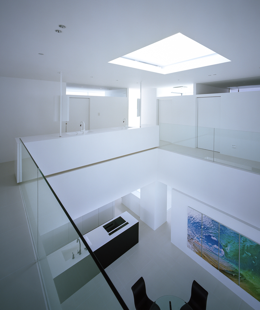 An Elegant Modern Minimalist House with Transparent Garage in Takamatsu by Fujiwaramuro Architects (24)