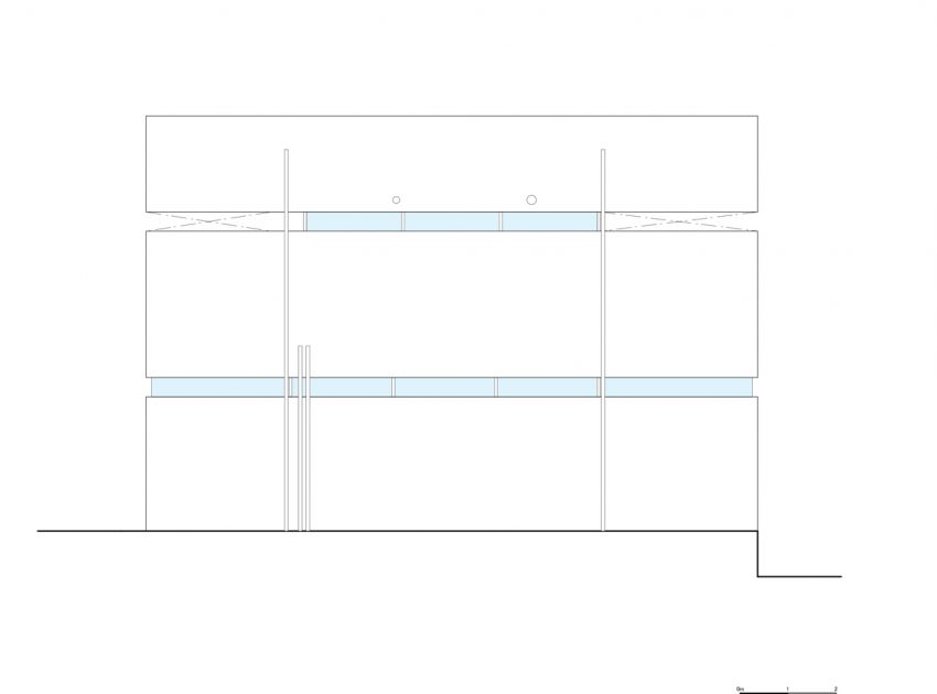 An Elegant Modern Minimalist House with Transparent Garage in Takamatsu by Fujiwaramuro Architects (28)