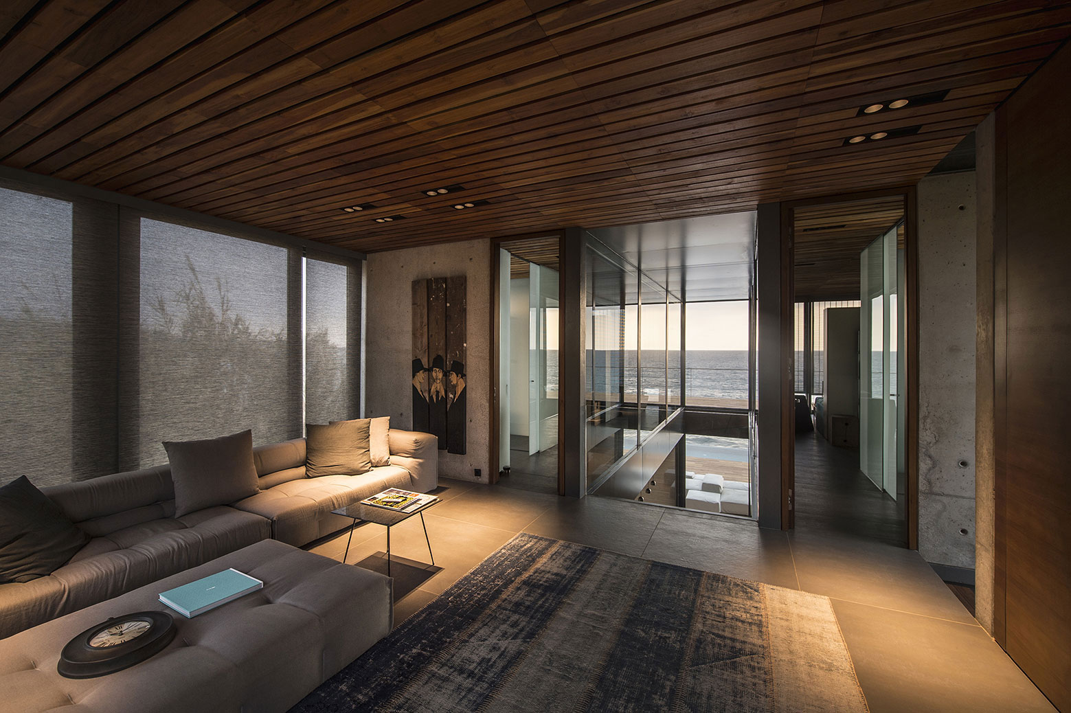 An Elegant Modern Seaside Home Perched on the Edge of a Cliff with Rooftop Deck in Amchit, Lebanon by BLANKPAGE Architects (13)
