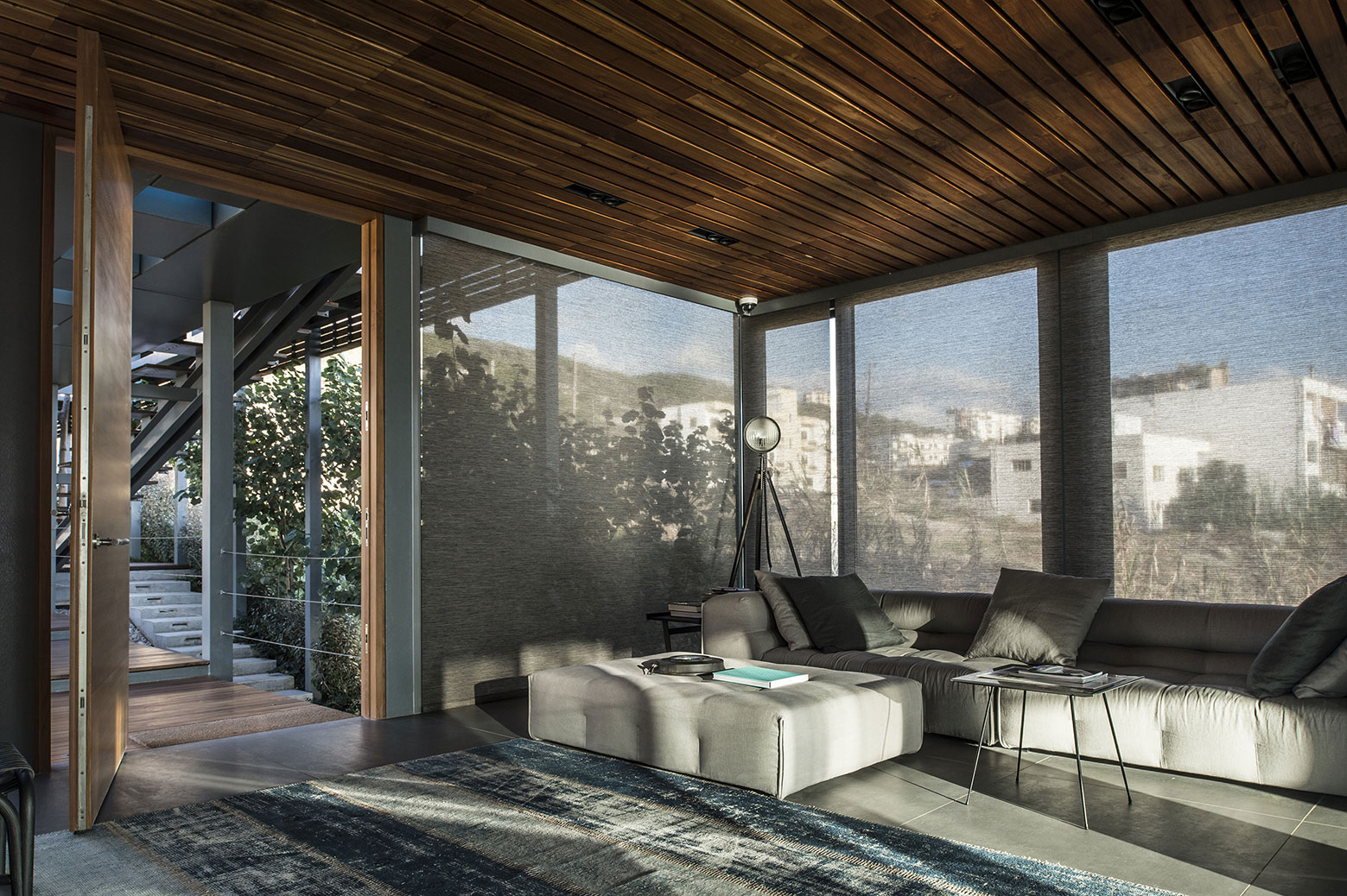 An Elegant Modern Seaside Home Perched on the Edge of a Cliff with Rooftop Deck in Amchit, Lebanon by BLANKPAGE Architects (14)